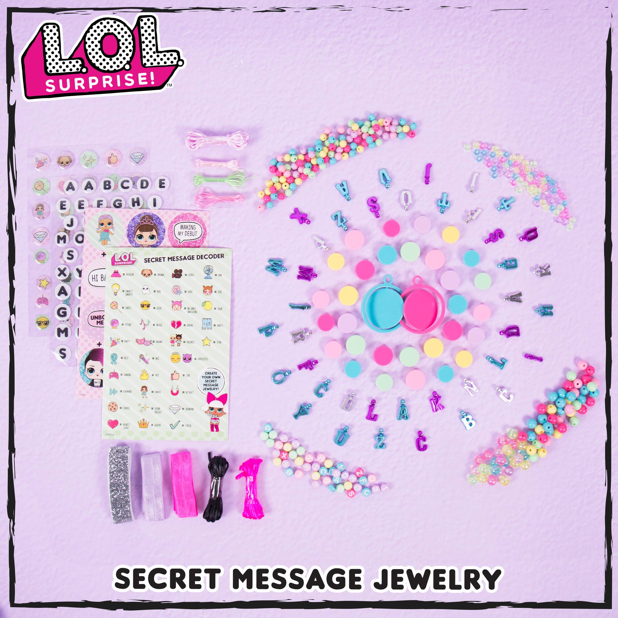 LOL Surprise Secret Message Jewelry